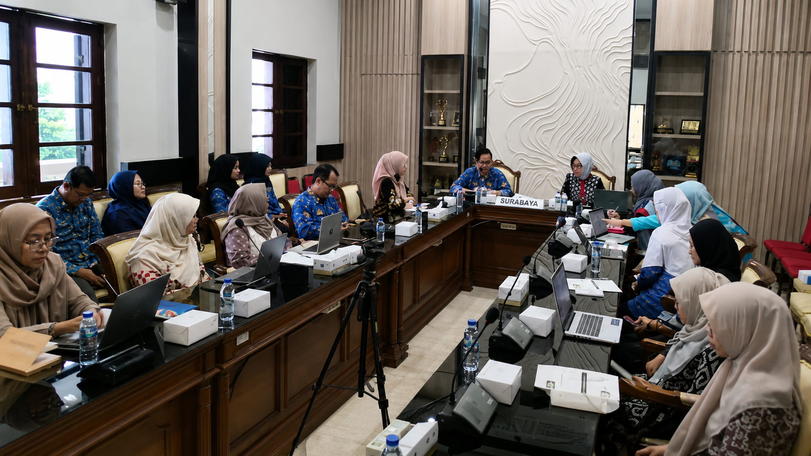 Audiensi dan Pertemuan Teknis Program THE Chalengge Initiatives Indonesia (TCI)