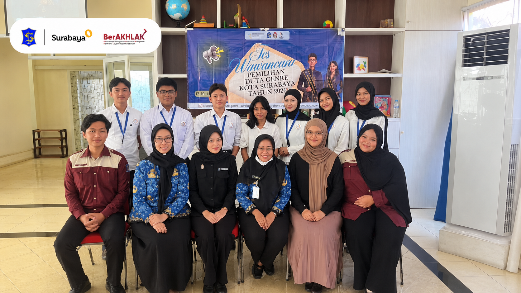 Kegiatan Tes Wawancara Duta Genre Kota Surabaya Tahun 2026