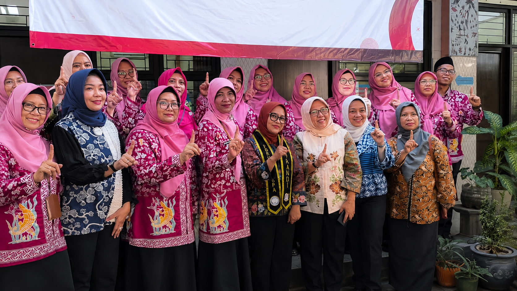 Kunjungan Ketua TP PKK Dalam Kegiatan Gemar