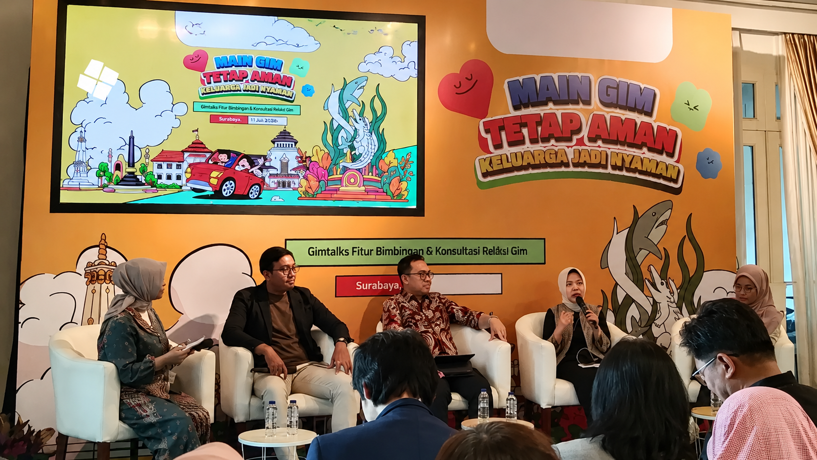 Gimtalks Dara Surabaya : Main Gim Tetap Aman Keluarga Jadi Nyaman
