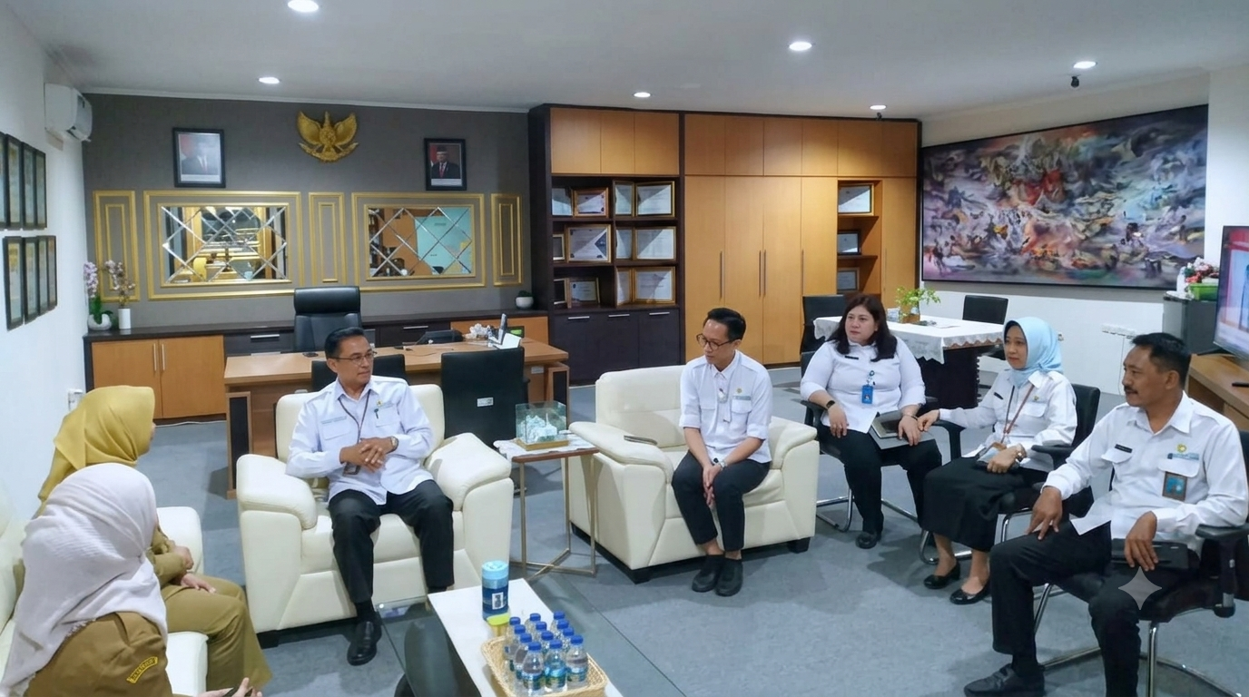 Audiensi DP3APPKB Kota Surabaya Kepada Kepala Perwakilan BKKBN Provinsi Jawa Timur