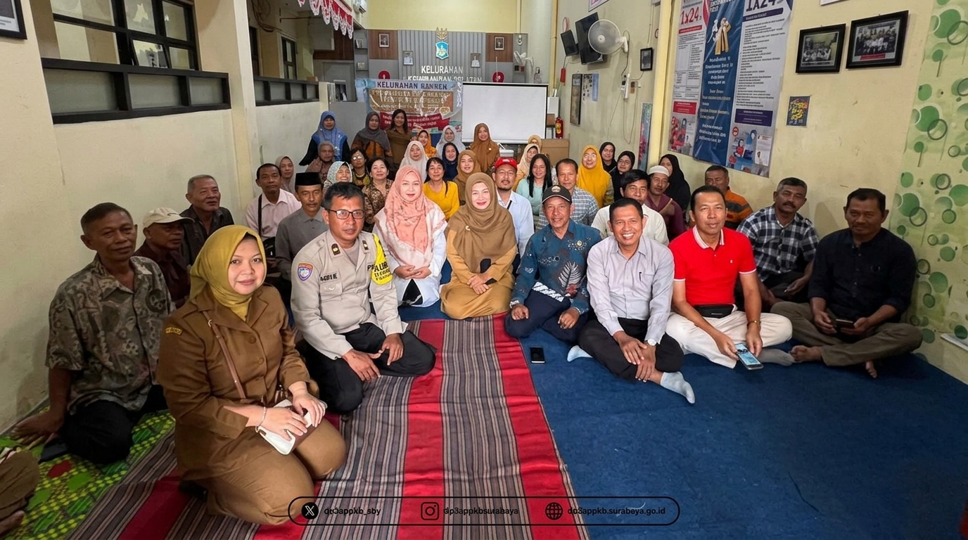 KELURAHAN KREMBANGAN SELETAN PEMBINAAN KRPPA (KELURAHAN RAMAH PEREMPUAN DAN PEDULI ANAK ) DAN RW RESPONSIF SE KOTA SURABAYA 2026