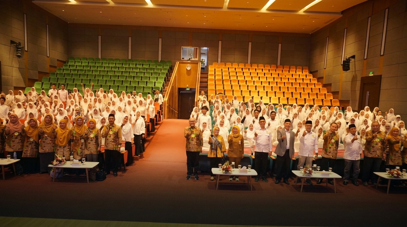 PENANDATANGANAN MOU DAN PENYERAHAN BEASISWA BAZNAS KOTA SURABAYA